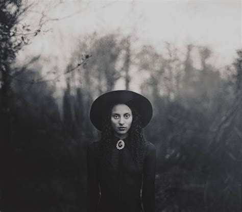 Diminutive witch in the copse